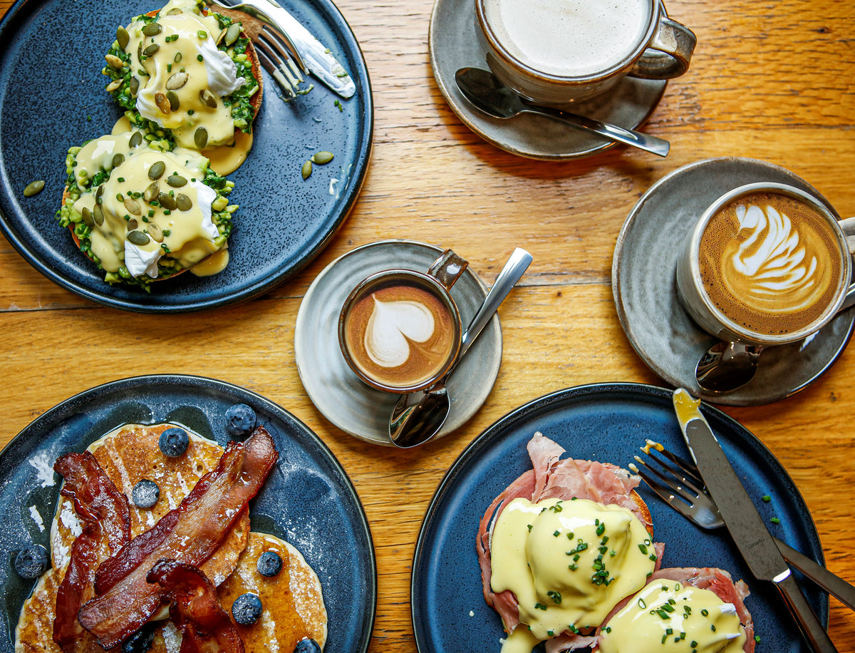 The Hart Saturday brunch menu in Redditch, served Saturdays from 12pm to 4pm